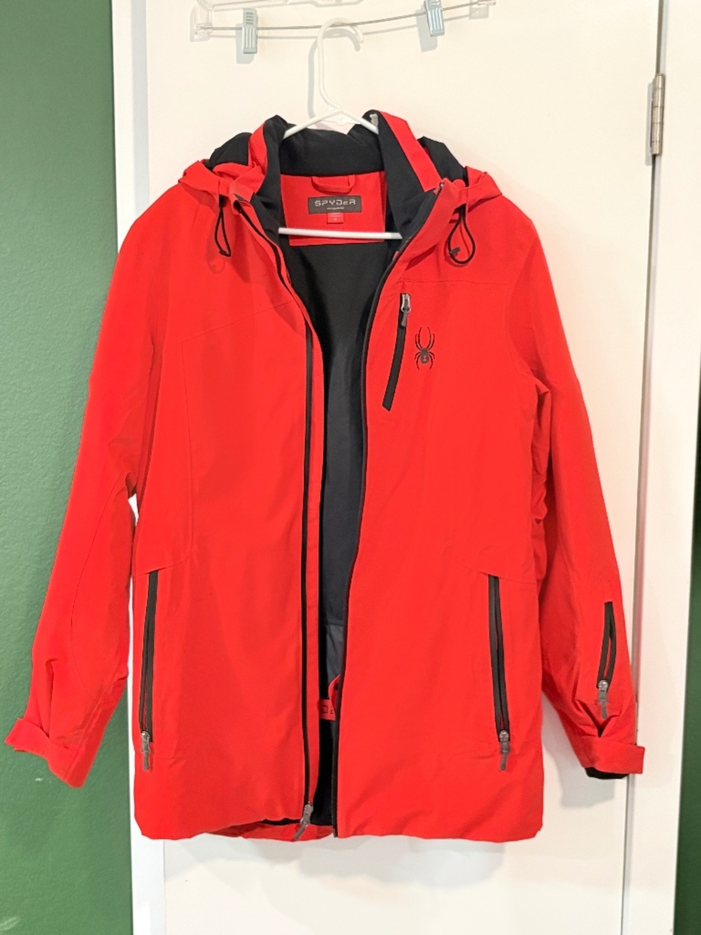 Spyder Men's Gore-Tex Ski Jacket - Red, Size M